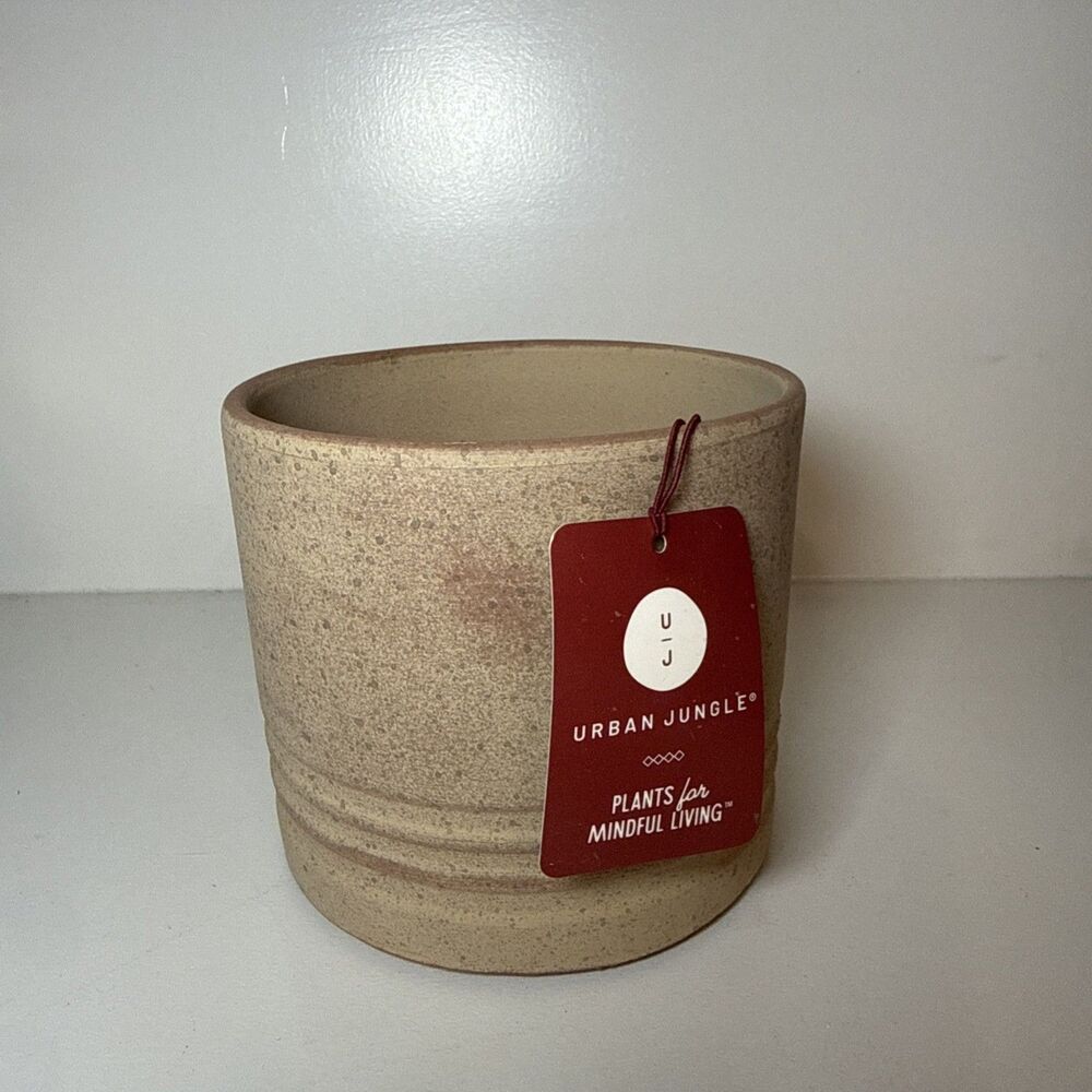 Urban Jungle Terracotta Round Planter Indoor Garden Flower Clay Pot